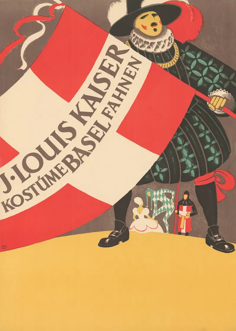 J Louis Kaiser Kostume Fahnen Wall Art by Burkhard Mangold - High-Resolution Digital Print
