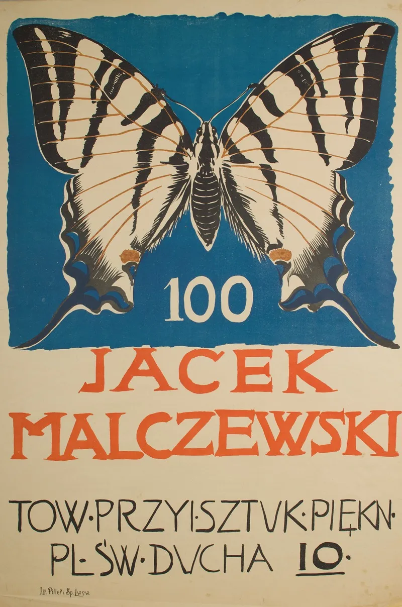 Jacek Malczewski Towarzystwo Przyjaciol Sztuk Pieknych Wall Art by Stanisław Dębicki - High-Resolution Digital Print