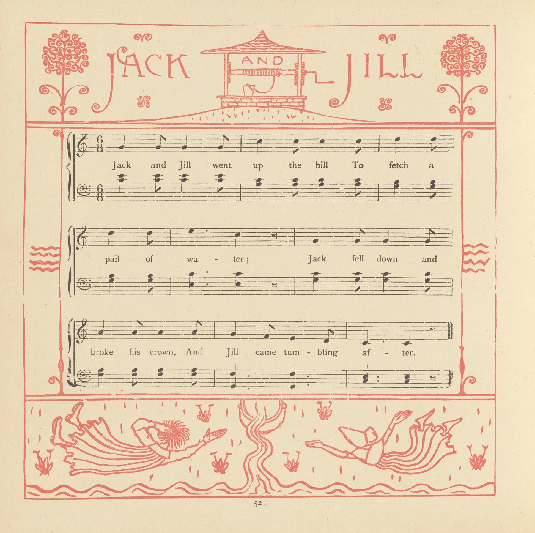 Jack And Jill 4 Wall Art by Walter Crane - High-Resolution Digital Print