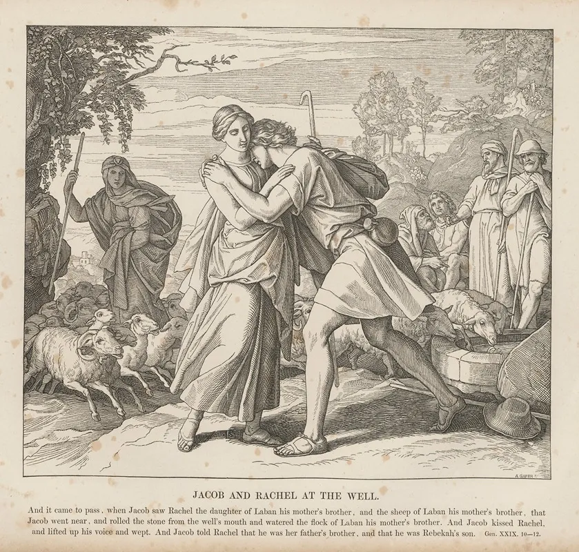 Jacob And Rachel At The Well 3