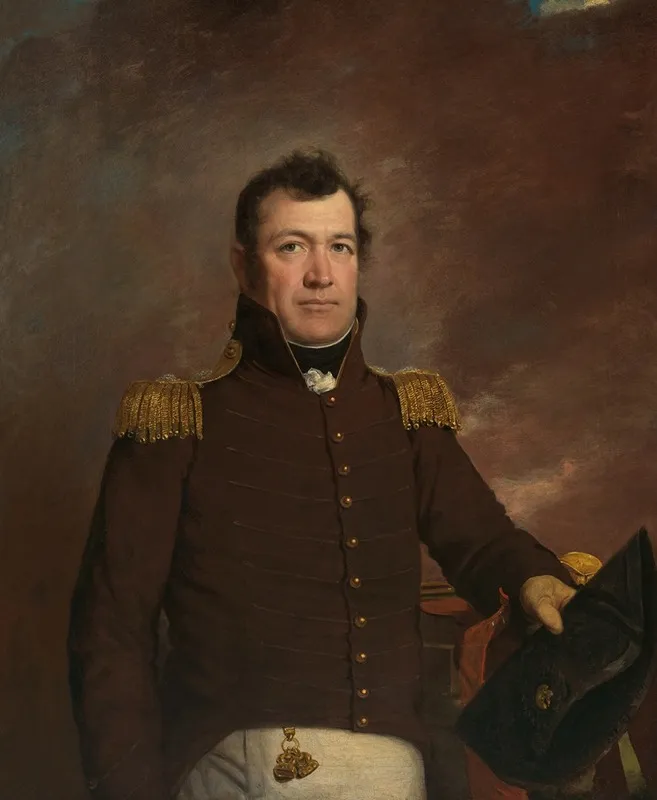 Jacob Jennings Brown Wall Art by John Wesley Jarvis - High-Resolution Digital Print