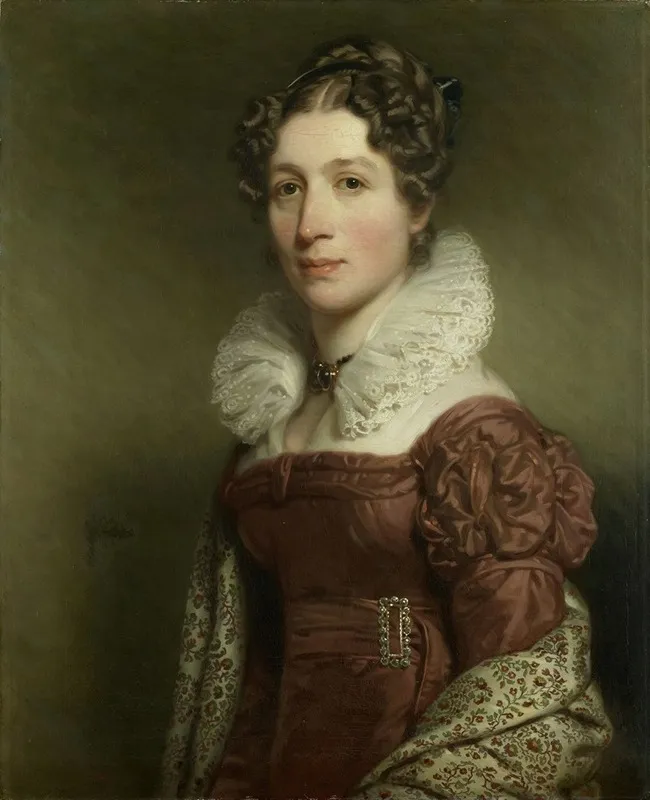 Jacoba Vetter 1796 1830 Wife Of Pieter Meijer Warnars Amsterdam Bookseller Wall Art by Charles Howard Hodges - High-Resolution Digital Print