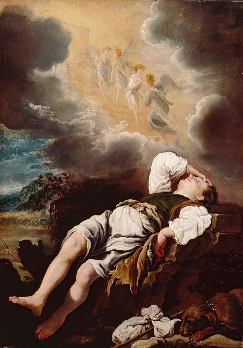 Jacobs Dream 5 Wall Art by Domenico Fetti - High-Resolution Digital Print