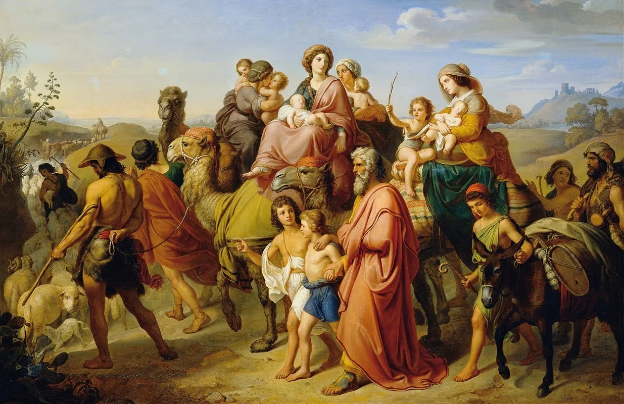 Jacobs Return Wall Art by Karl von Blaas - High-Resolution Digital Print