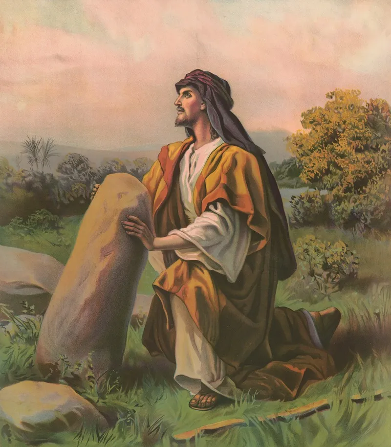 Jacobs Vision And Gods Promise Wall Art by Providence Lith. Co - High-Resolution Digital Print