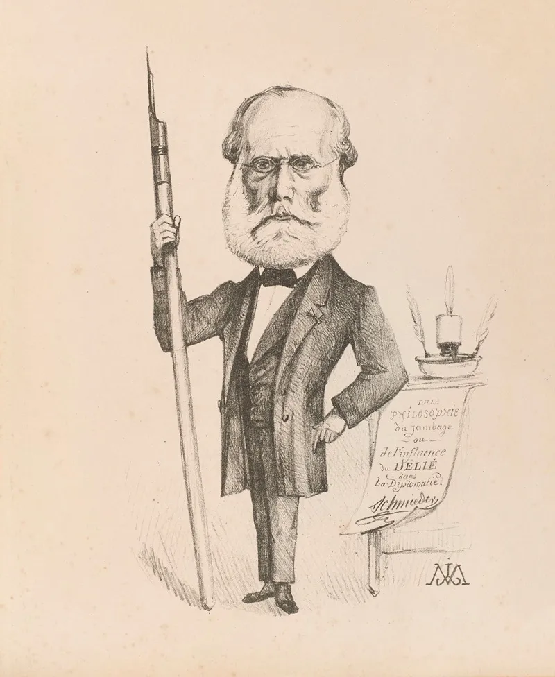 Jacques Schmieder Wall Art by Joseph Mollard - High-Resolution Digital Print
