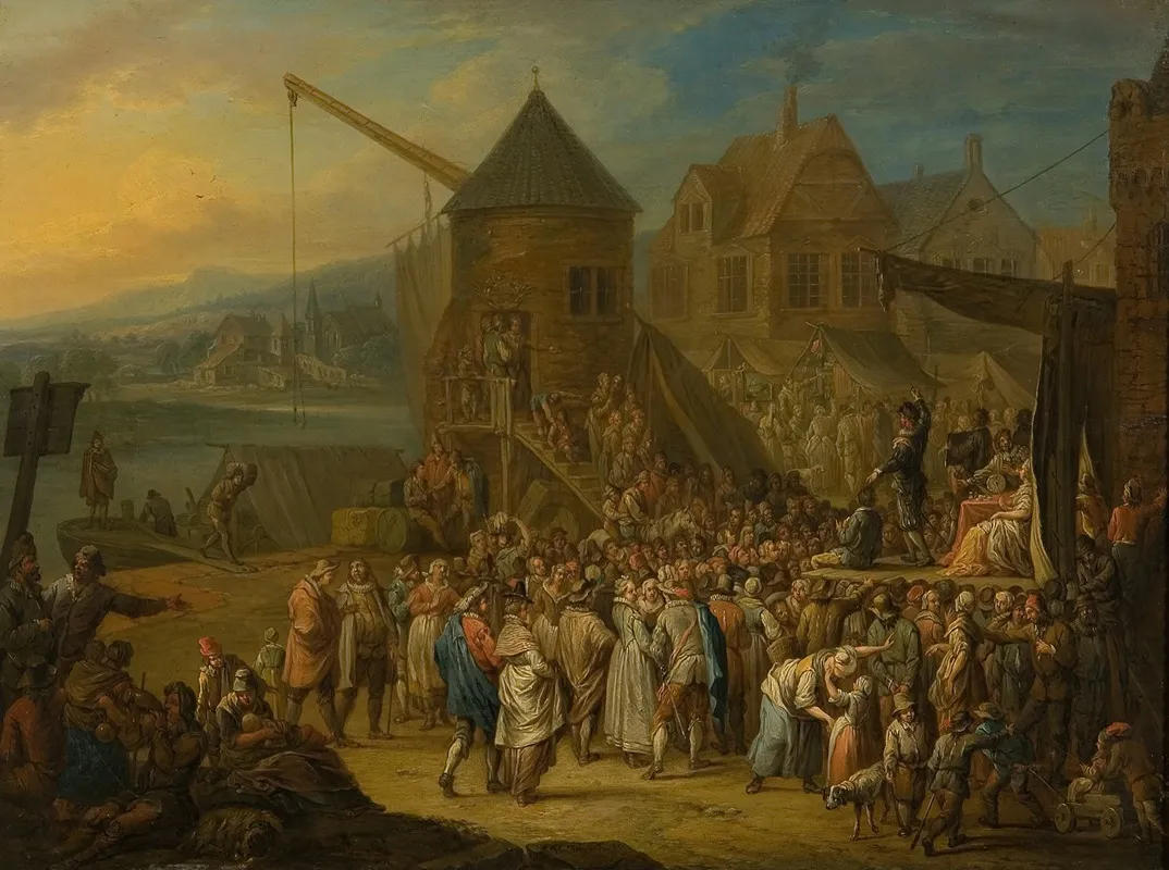 Jahrmarkt Wall Art by Franz Christoph Janneck - High-Resolution Digital Print