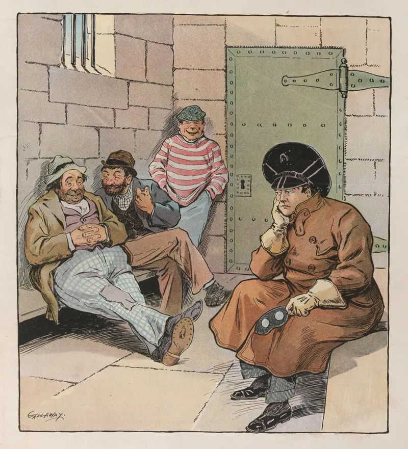 Jail The Only Remedy Wall Art by Walter H. Gallaway - High-Resolution Digital Print
