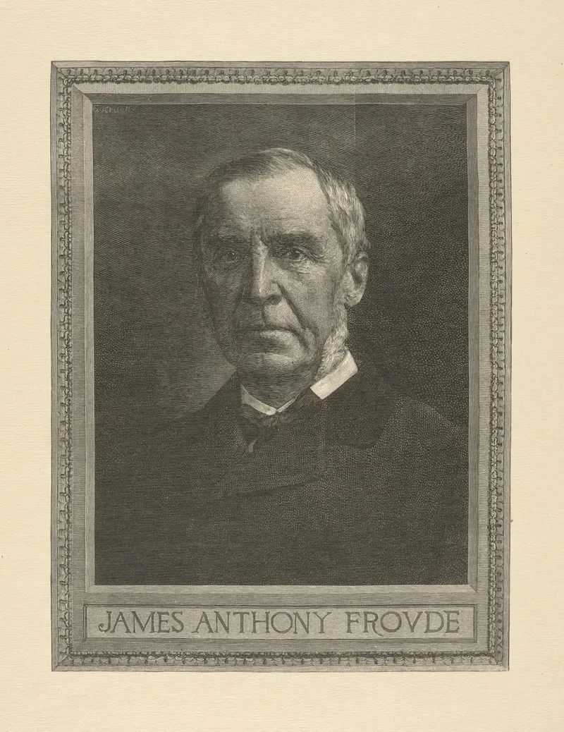 James Anthony Froude Wall Art by Gustave Kruell - High-Resolution Digital Print