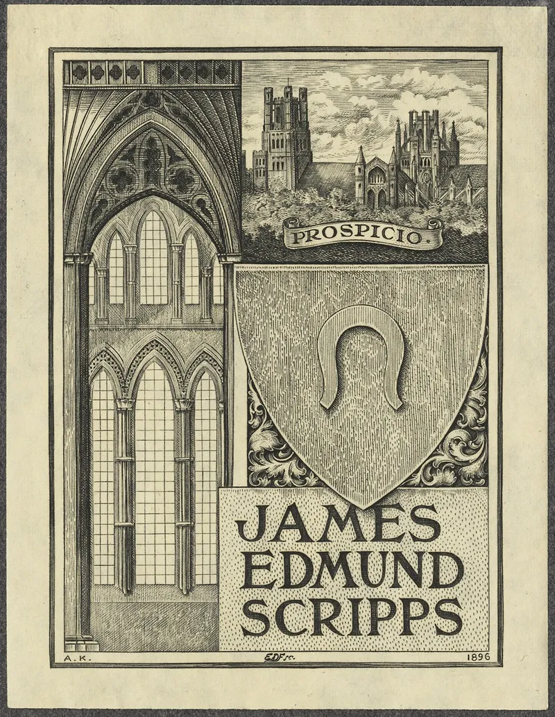 James Edmund Scripps Wall Art by Albert Kahn - High-Resolution Digital Print