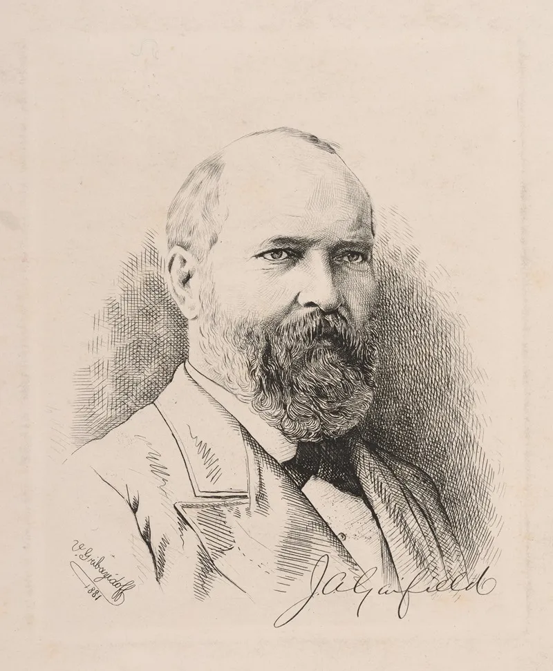 James Garfield 2 Wall Art by V. Gribayedoff - High-Resolution Digital Print