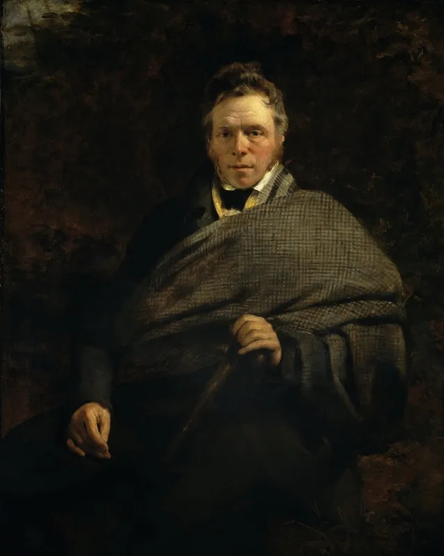 James Hogg 1770 1835 Poet The Ettrick Shepherd Wall Art by John Watson Gordon - High-Resolution Digital Print