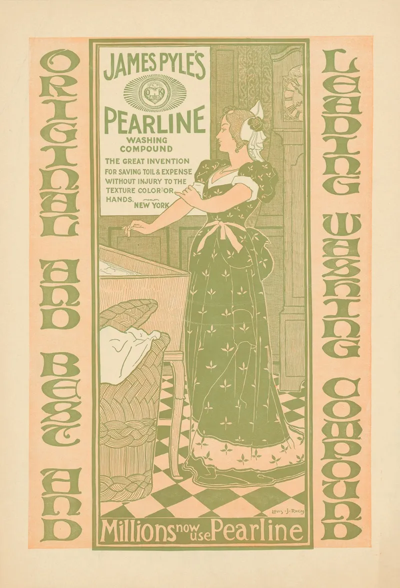 James Pyles Pearline Washing Compound