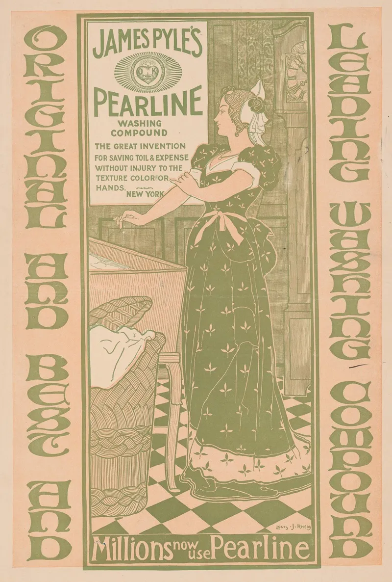 James Pyles Pearline Washing Compund