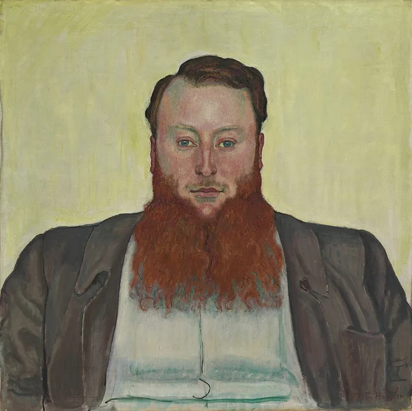 James Vibert Sculptor Wall Art by Ferdinand Hodler - High-Resolution Digital Print