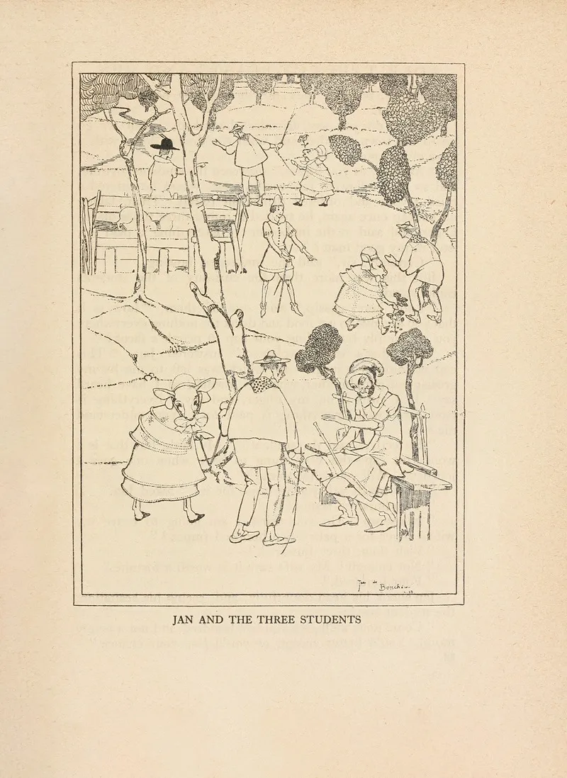 Jan And The Three Students