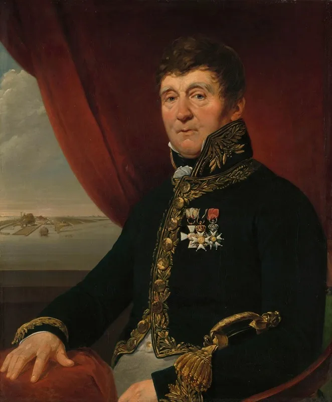 Jan Blanken Jansz Superintendent Of Waterworks Wall Art by Jean Augustin Daiwaille - High-Resolution Digital Print