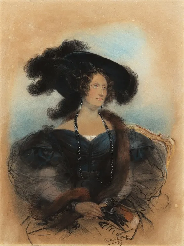 Jane Jarvis Wall Art by Paul Delaroche - High-Resolution Digital Print