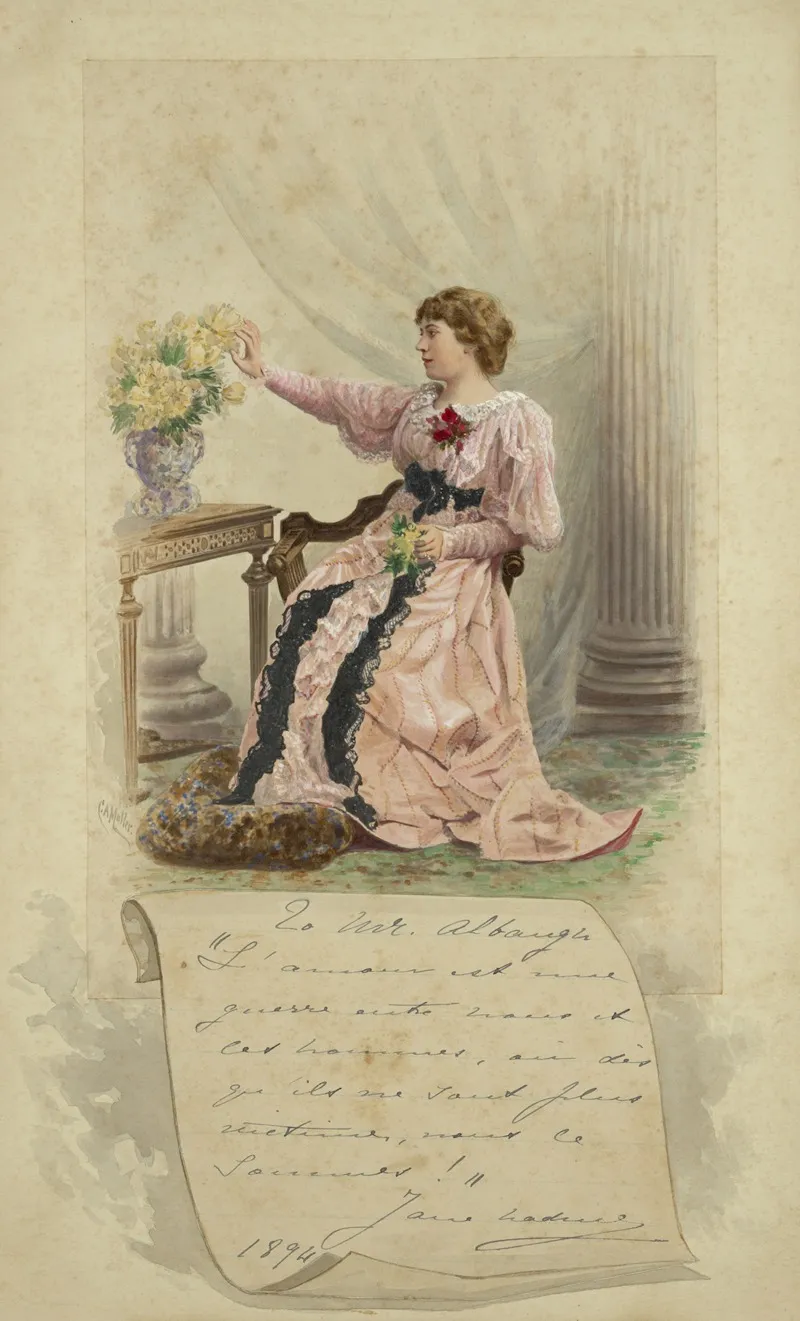 Jane Nadine Wall Art by Conrad A. Müller - High-Resolution Digital Print