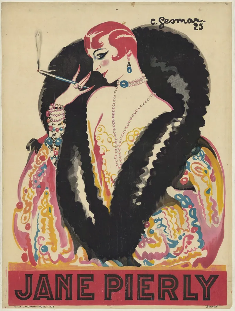 Jane Pierly 2 Wall Art by Charles Gesmar - High-Resolution Digital Print