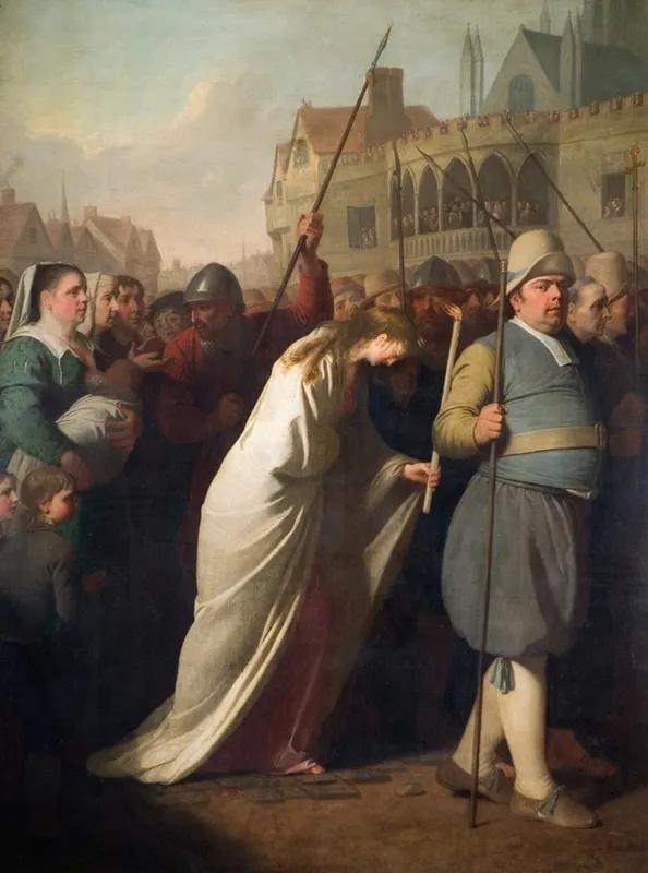 Jane Shore Led In Penance To Saint Pauls