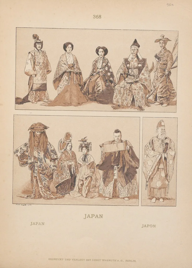 Japan 4 Wall Art by Adolf Rosenberg - High-Resolution Digital Print