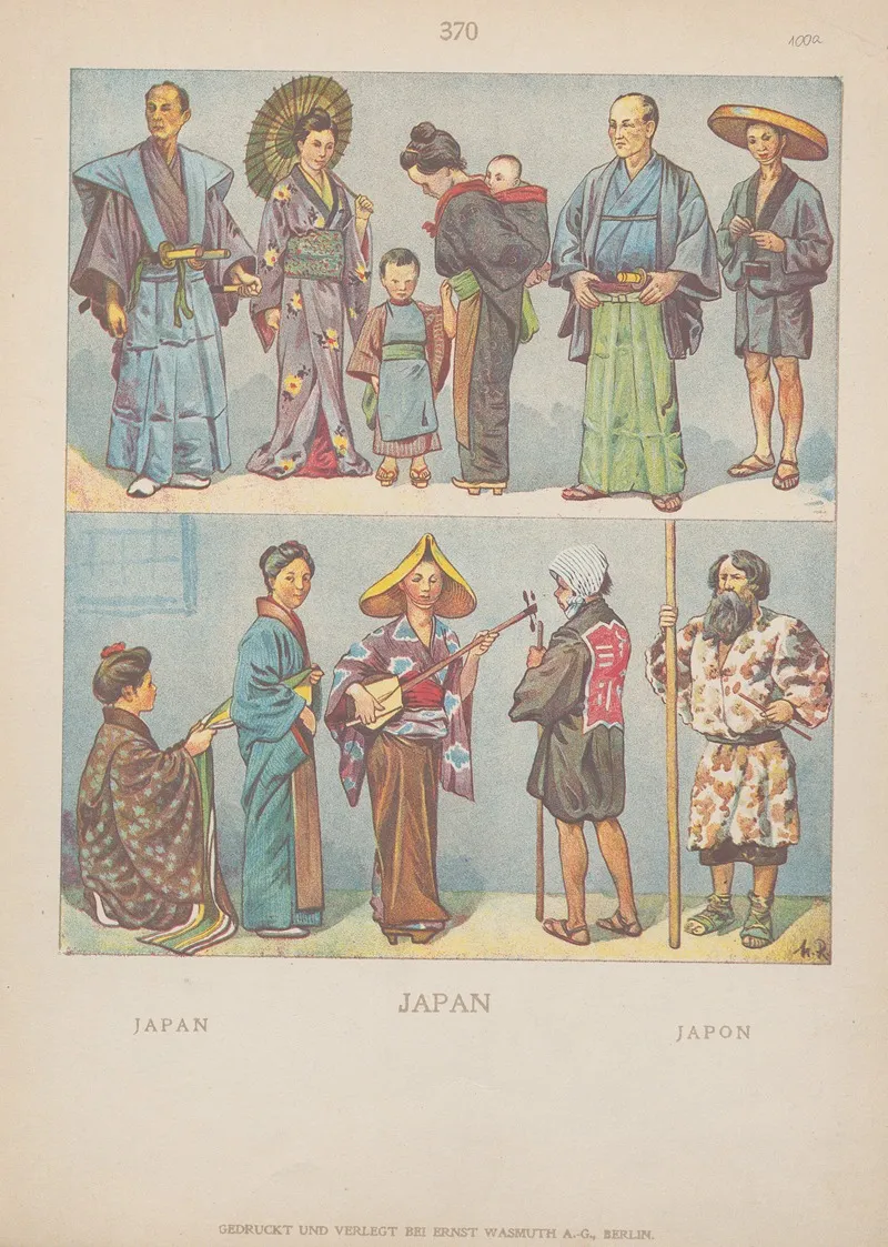 Japan 5 Wall Art by Adolf Rosenberg - High-Resolution Digital Print