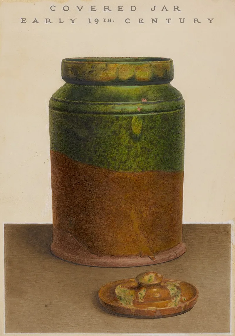 Jar With Cover 6
