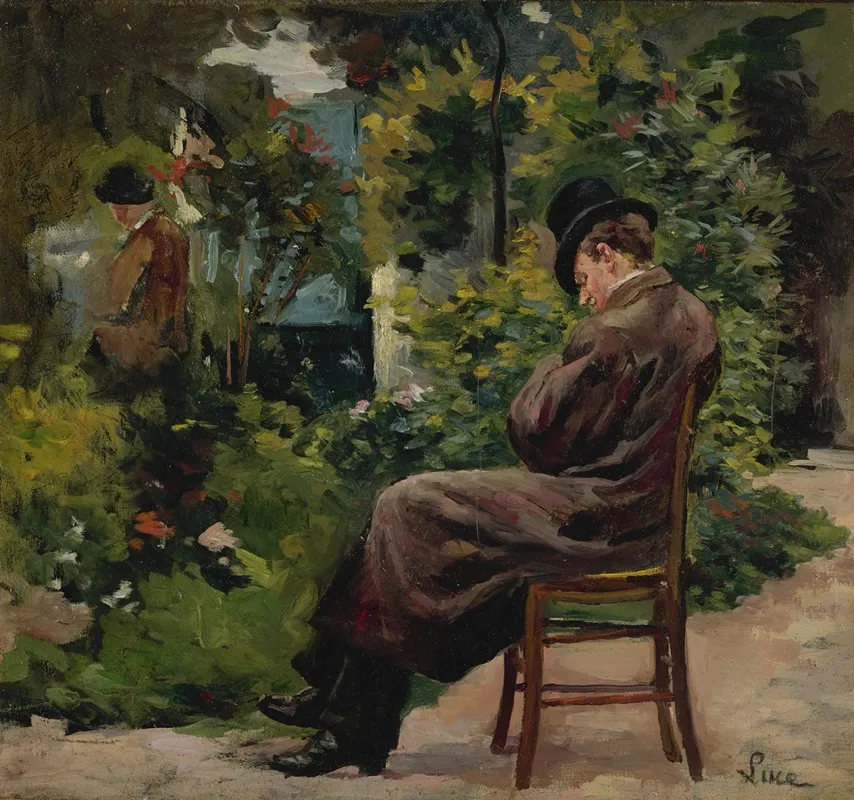 Jardin A Montrouge Wall Art by Maximilien Luce - High-Resolution Digital Print