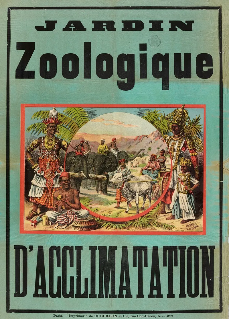 Jardin Zoologique Dacclimatation Wall Art by Anonymous - High-Resolution Digital Print