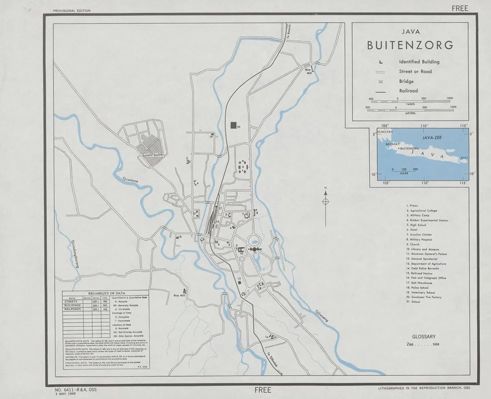 Java Buitenzorg Wall Art by Office of Strategic Services - High-Resolution Digital Print