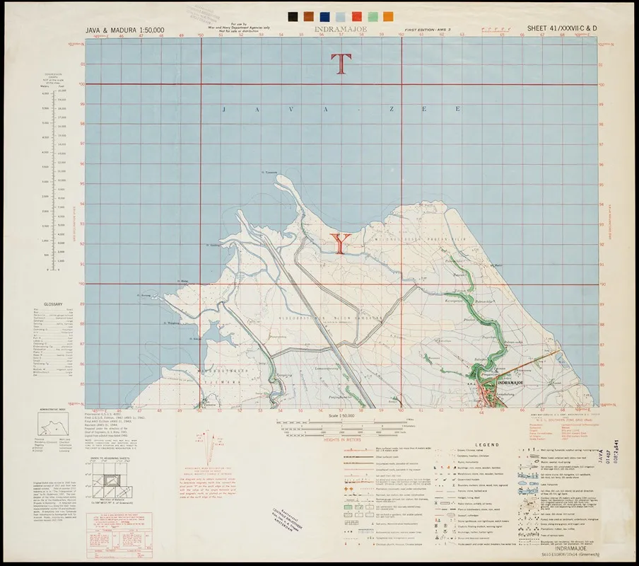 Java Madura Pl 044 Wall Art by U.S. Defence Mapping Agency - High-Resolution Digital Print