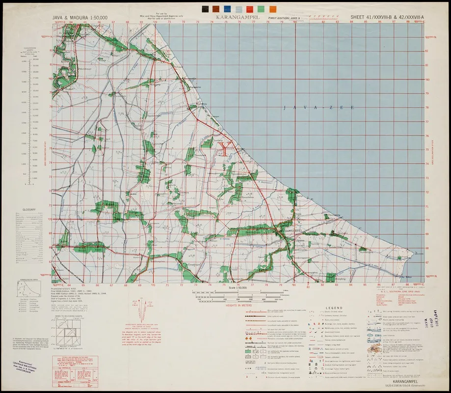 Java Madura Pl 045 Wall Art by U.S. Defence Mapping Agency - High-Resolution Digital Print