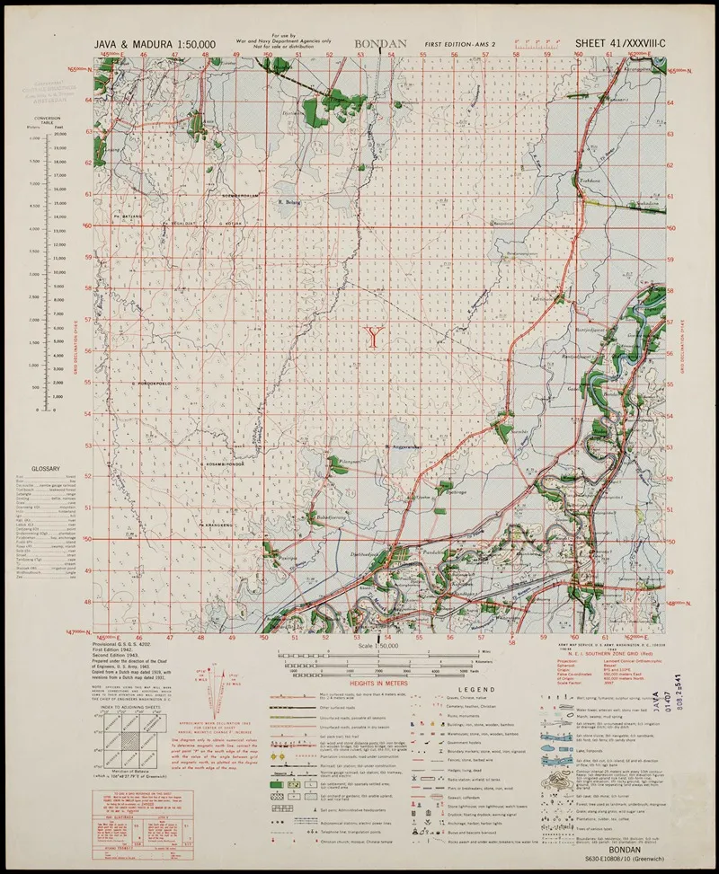 Java Madura Pl 046 Wall Art by U.S. Defence Mapping Agency - High-Resolution Digital Print