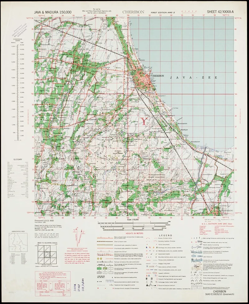 Java Madura Pl 064 Wall Art by U.S. Defence Mapping Agency - High-Resolution Digital Print