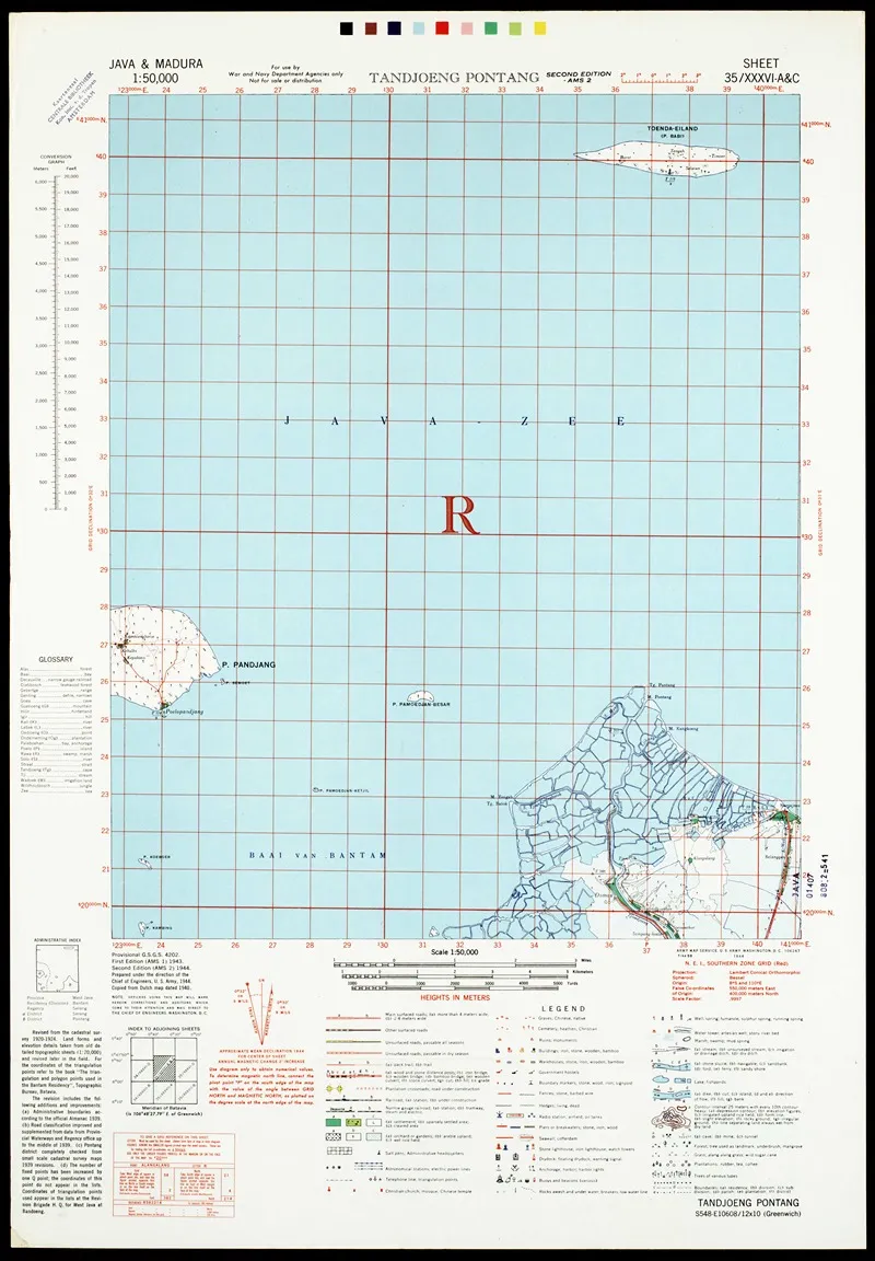 Java Madura Pl 131 Wall Art by U.S. Defence Mapping Agency - High-Resolution Digital Print