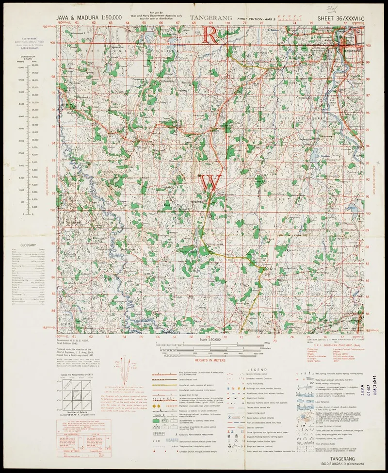Java Madura Pl 318 Wall Art by U.S. Defence Mapping Agency - High-Resolution Digital Print