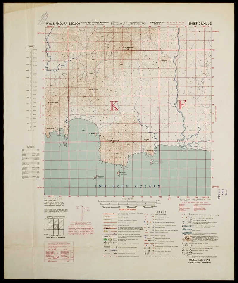 Java Madura Pl 379 Wall Art by U.S. Defence Mapping Agency - High-Resolution Digital Print