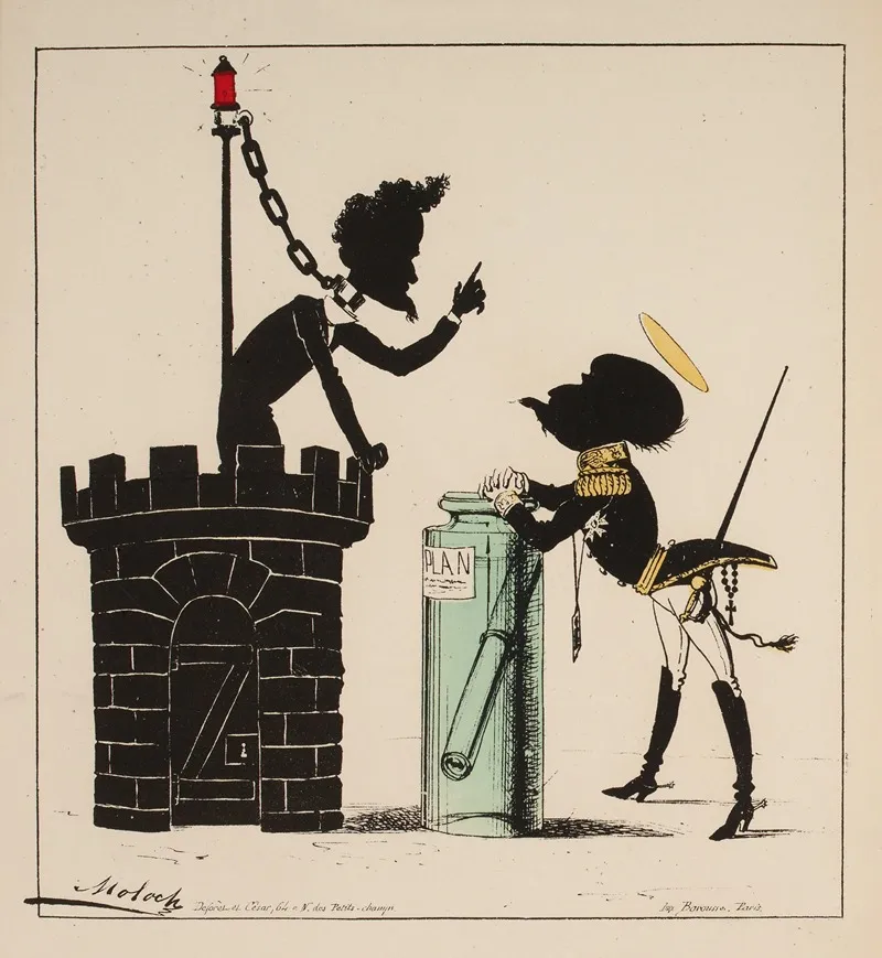 Je Suis Ici Pour Avoir Soutenu La Commune Wall Art by Moloch (Alphonse Hector Colomb) - High-Resolution Digital Print