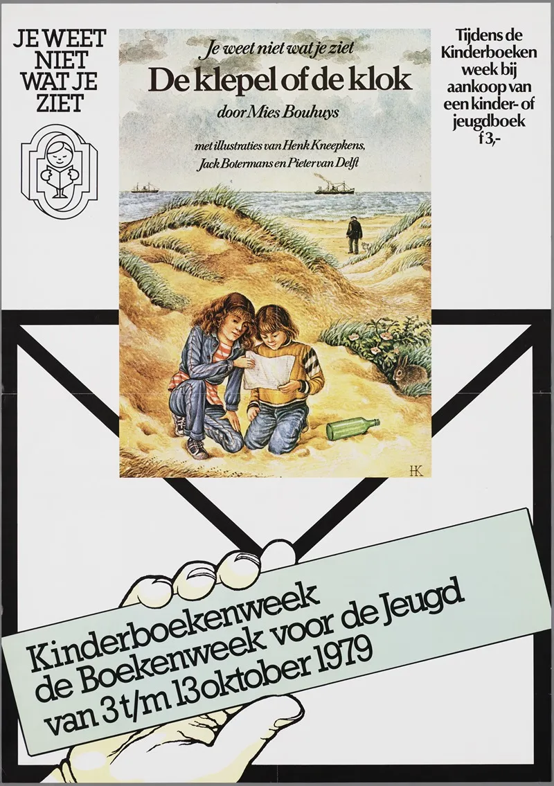 Je Weet Niet Wat Je Ziet Kinderboekenweek De Boekenweek Voor De Jeugd Van 3 13 Oktober 1979 Wall Art by CPNB - High-Resolution Digital Print