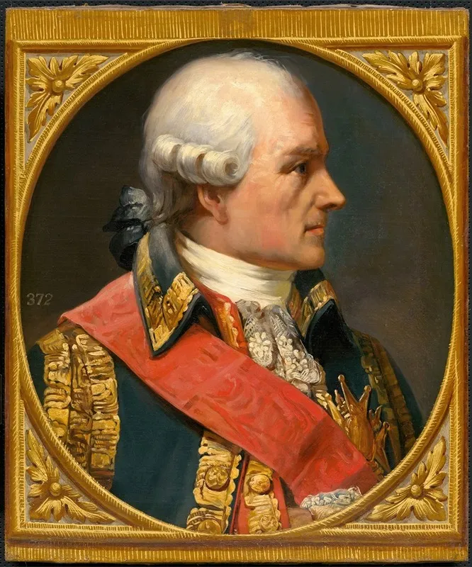 Jean Baptiste Donatien De Vimeur Rochambeau Wall Art by Joseph-Désiré Court - High-Resolution Digital Print