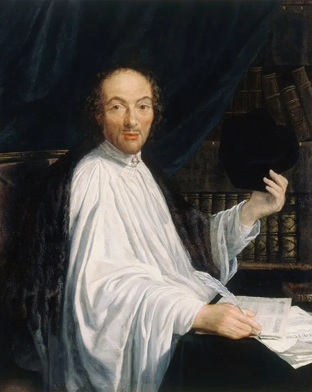 Jean Baptiste Santeuil 1630 1697 Chanoine De Saint Victor Poete Neo Latin Wall Art by Toussain Dumée - High-Resolution Digital Print