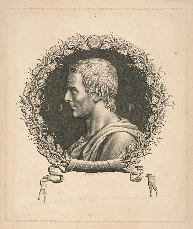 Jean Jacques Rousseau 3 Wall Art by J.-Louis Darcis - High-Resolution Digital Print