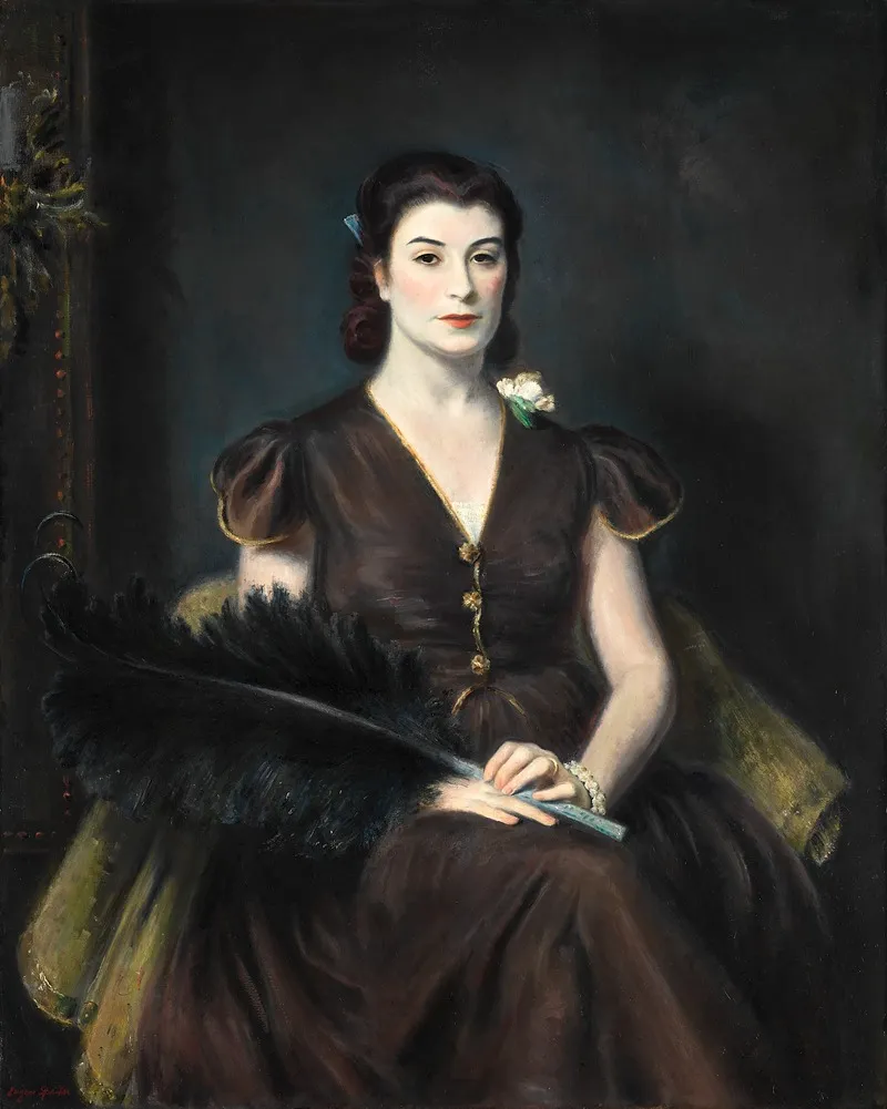 Jeanne Balzac Wall Art by Eugene Edward Speicher - High-Resolution Digital Print