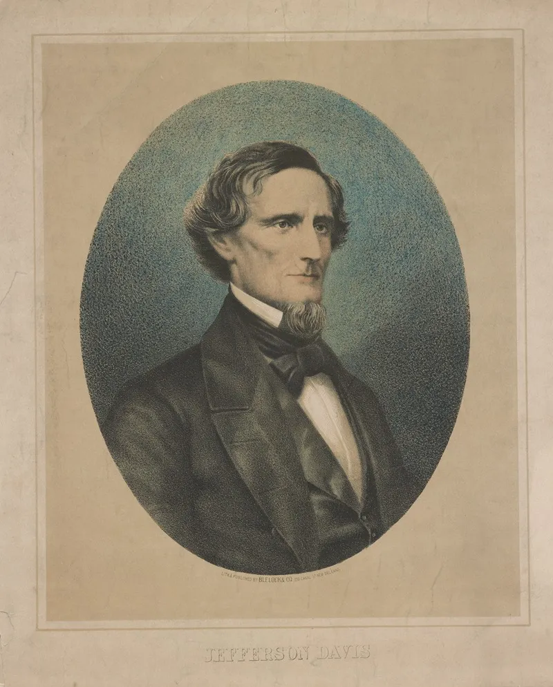 Jefferson Davis 3 Wall Art by Blelock &amp; Co. - High-Resolution Digital Print