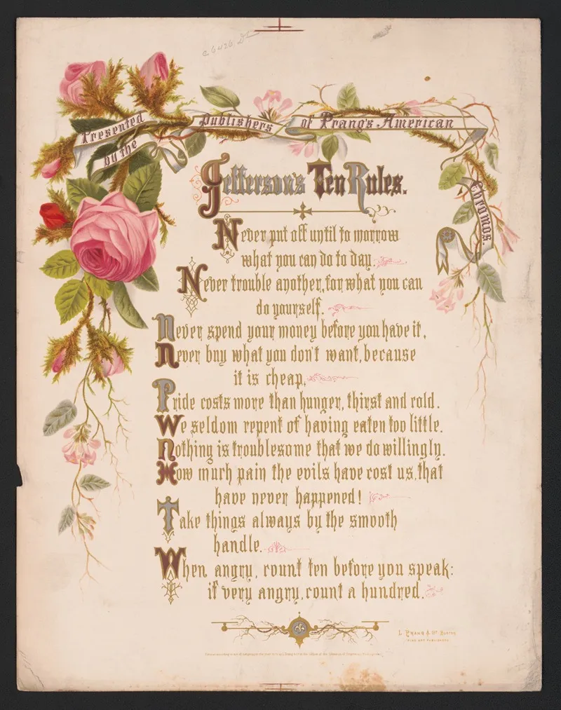 Jeffersons Ten Rules