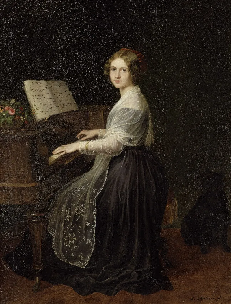 Jenny Lind 1820 1887 Wall Art by Louis Asher - High-Resolution Digital Print
