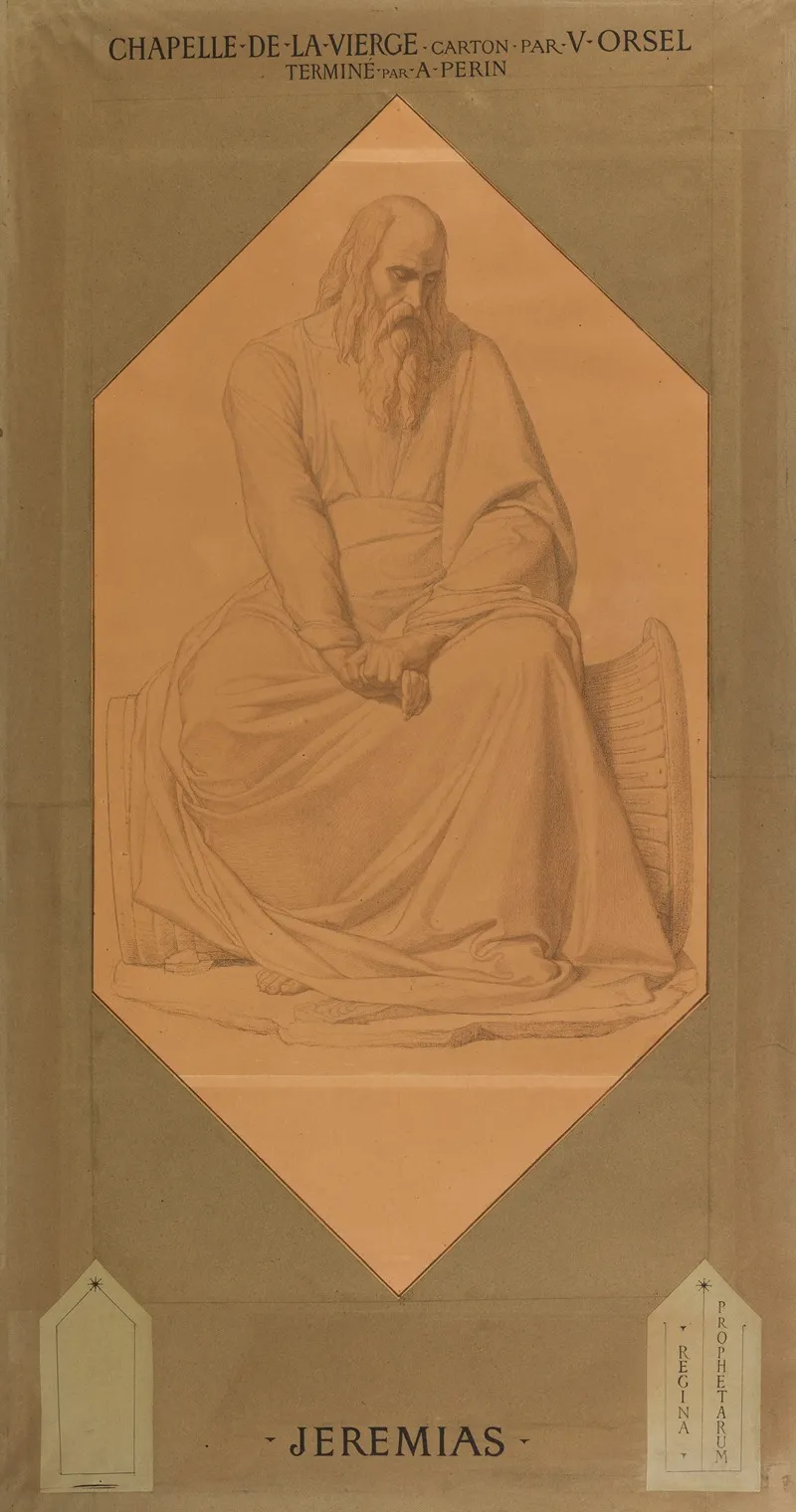 Jeremias Wall Art by Alphonse-Henri Perin - High-Resolution Digital Print
