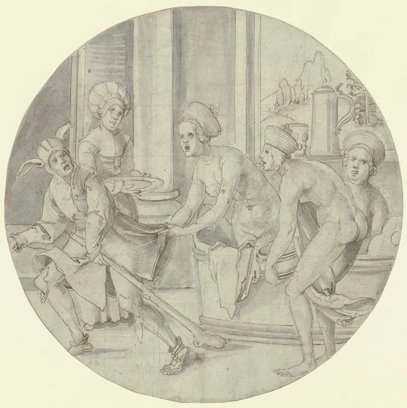 Jester In The Ladies Pool
