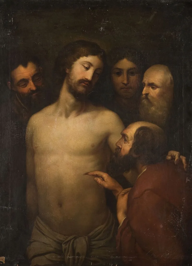Jesus And Doubting Thomas Wall Art by Franciszek Smuglewicz - High-Resolution Digital Print